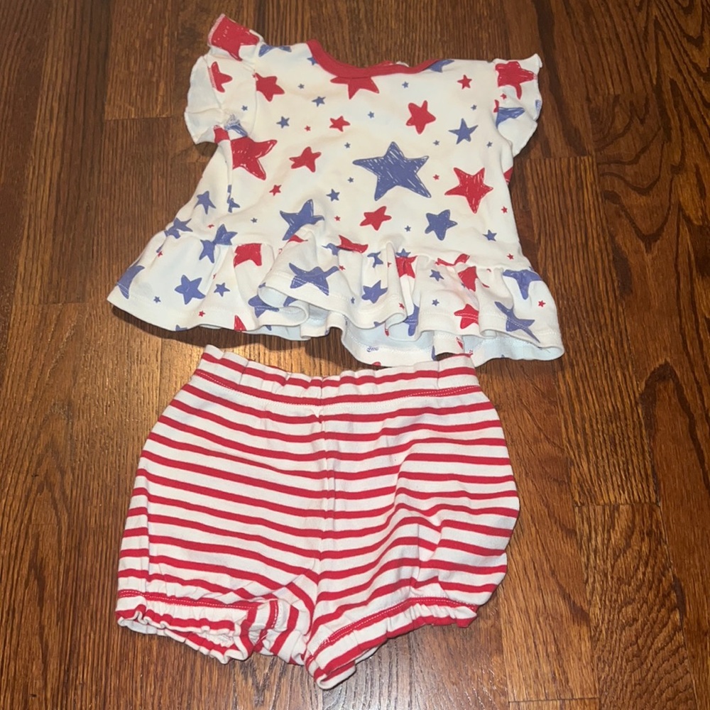 Patriotic tesa babe 18-24 months